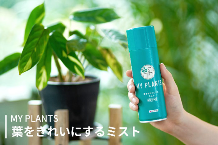 葉をきれいにするミスト