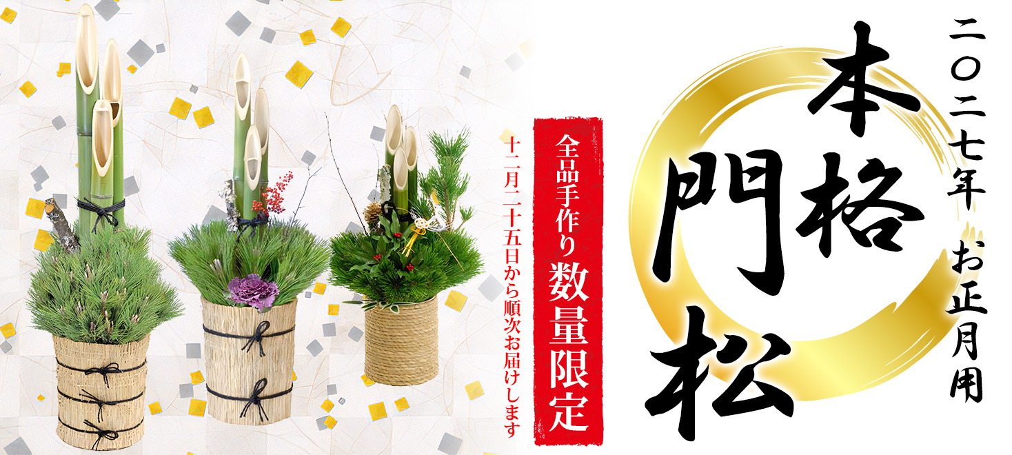 本格門松