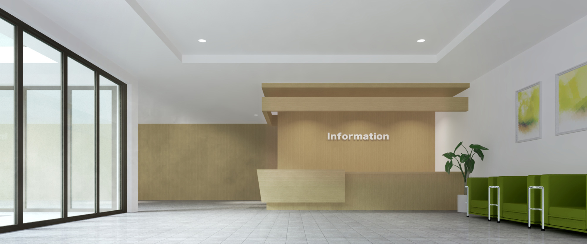 受付・ロビー・エントランスに置く観葉植物