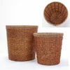 観葉植物用資材 通販 籐製鉢カバー （ライトブラウン） 8号鉢用 KB032003